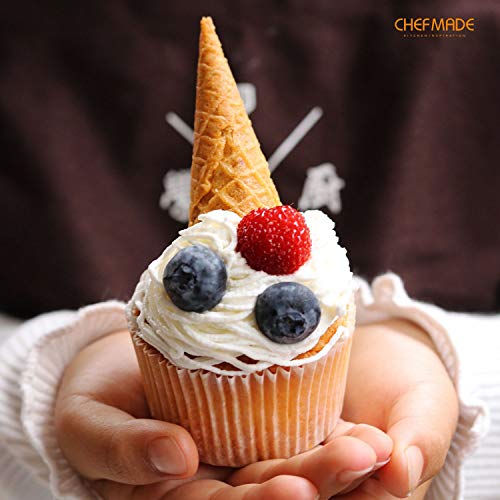 Chefmade Muffin Cake Pan, 12-Cavity Non-Stick Cupcake Pan Bakeware For Oven Baking (Champagne Gold) #TOP5