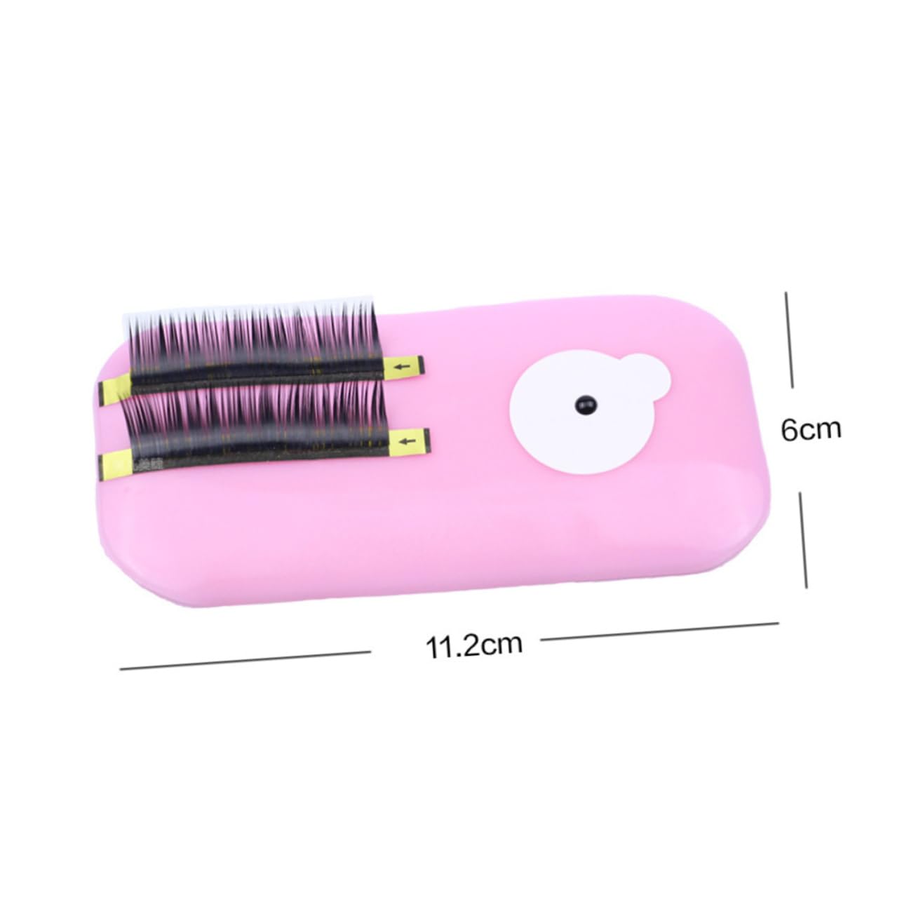 FRCOLOR Professional Lash Grafting Silicone Pads 3pcs Longest Lash Pad Set Non-Slip for Salons Home Use