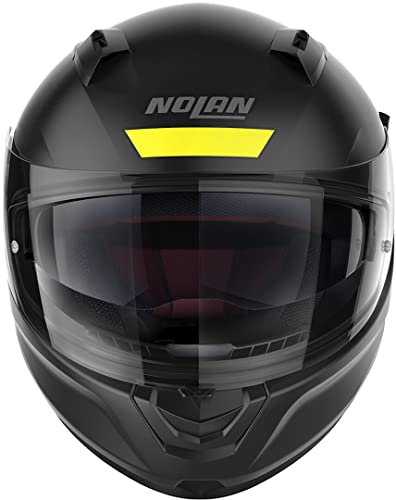 Casque Nolan N60-6 Staple finition noir mat et jaune XXL