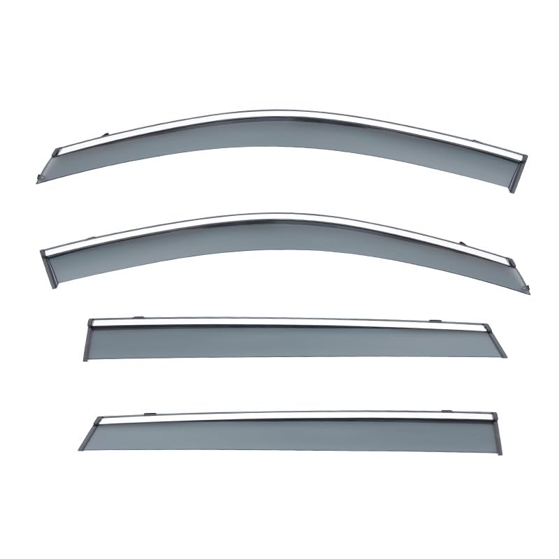 Déflecteurs de vent pour MG Hector 2018+ | Set de 4 visières de fenêtres