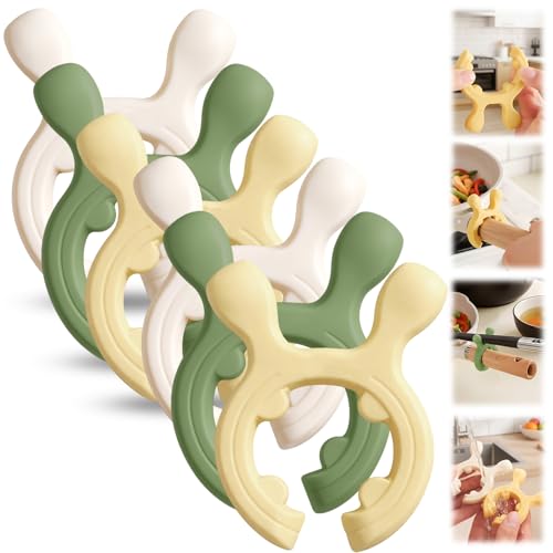 6 PCS Spoon Holder for Pot, Pot Spoon Rest Set,