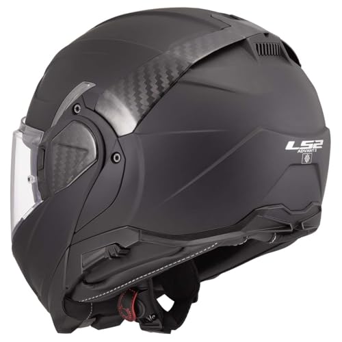 Image of LS2 Helmets Advant II Modular Motorcycle Helmet W /SunShield (Gloss Jeans Gray - X-Small)