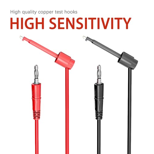 Image of Multimeter Probes, 4mm Multimeter Leads, Test Leads