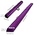 Cherryou Gimnasia Plegable Equilibrio Beam para Gimnasio en casa Entrenamiento EVA Púrpura