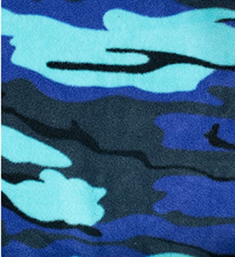 Tissu polaire imprimé camouflage pour couverture de camping hiver
