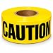 ATERET Premium Yellow Caution Tape I 3 inch x 1000 feet I Harzard Tape w/Bright Yellow & Bold Black Text I 3" Wide for Maximum Readability I Ideal Use for Danger/Hazardous Areas (1-Pack)
