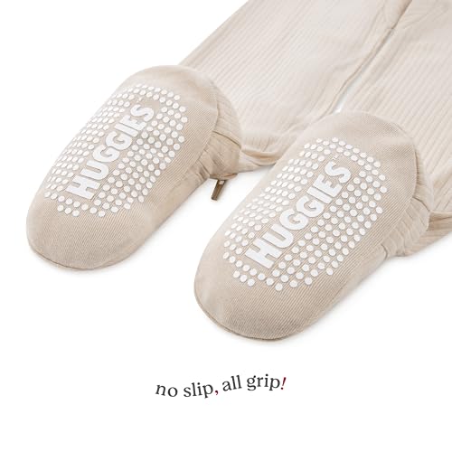 Image of HUGGIES Baby 3-pack Footed Coverall Pajamas