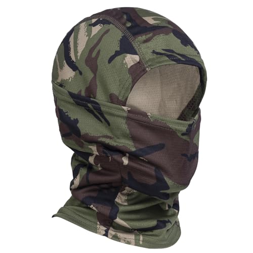 Image of Camo Balaclava Face Mask for Man and Women-Hunting，Skiing，Motorcycle Windproof，UV Protection&Military Training