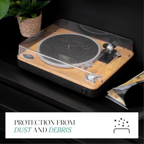 Couvercle plexiglas anti poussière pour vinyle House of Marley - vue 5