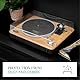 House of Marley Turntable Dust Cover - Abdeckung für Plattenspieler aus recyceltem Kunststoff, kompatibel mit Stir It Up & Simmer Down Vinyl Player, Staubschutz für Plattenspieler, Transparent