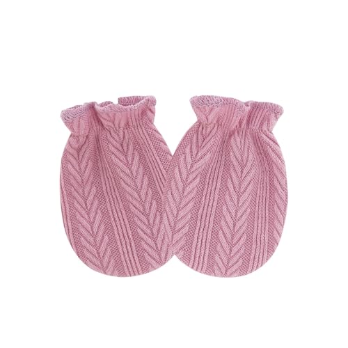 Zkydhbd Manoplas a prueba de arañazos para niños pequeños, fundas de mano de algodón suave con diseño elástico transpirable para bebés de 0 a 1 mes, sin arañazos, C, Talla única
