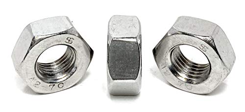 M10-1.25 Stainless Steel DIN934 Fine Thread Metric Finished Hex Nut M10x1.25 Qty: 25