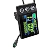MOONDAME Écran couleur LCD compteur électrique scooter panneau de commande vélo électrique compteur de vitesse odomètre prises 5 broches avec rétro-éclairage #3