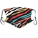 Produktbild Amuse-MIUMIU 1 STÜCKE Blumenmuster Face Cover Multifunktionstuch Motorrad Winddicht Atmungsaktiv Mundschutz Halstuch Schön Atmungsaktiv Sommerschal Augenschutz