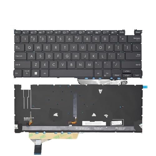 Zenbook 14 OLED UX3402 UX3402ZA UX3402VA S 13 UM5302T UM5302TA obNCgtVAL[{[h(US Black LED 6 Screw)