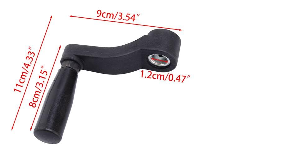 ciciTree New Drill Press Table Crank Handle Raise Lower 12mm Bore Shaft Bench