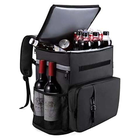 MATEPROX Große Kühltasche 40L Leakproof isoliert Picknick-Rucksack mit Flaschenöffner, Wasserdichten Ultraleicht Rucksack Kühltasche für Camping Cover