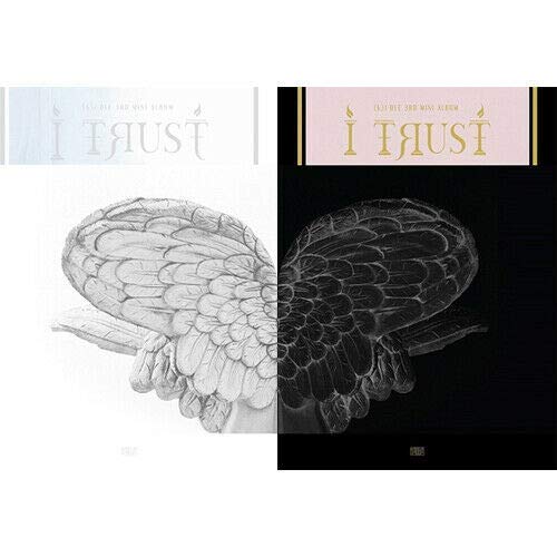 GIRL (G) I-DLE [I TRUST] 2 VER SET 3rd Mini Album 2ea CD+POSTER+2ea Libro de fotos(100P)+2ea folleto de(16P)+Mini Poster(On Pack)1ea Photo Card+2ea Translucent Photo Card SEALED+TRACKING CODE