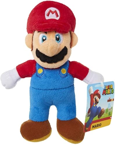 SUPER MARIO Juguete coleccionable de peluche Mario