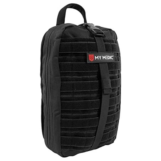 My Medic MyFAK Trousse de premiers secours avancée Noir Taille L
