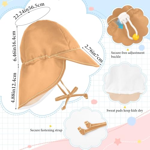 Toddler Sun Hat Boys Hat Toddler Girl Sun Protection Wide Brim Travel Essentials4
