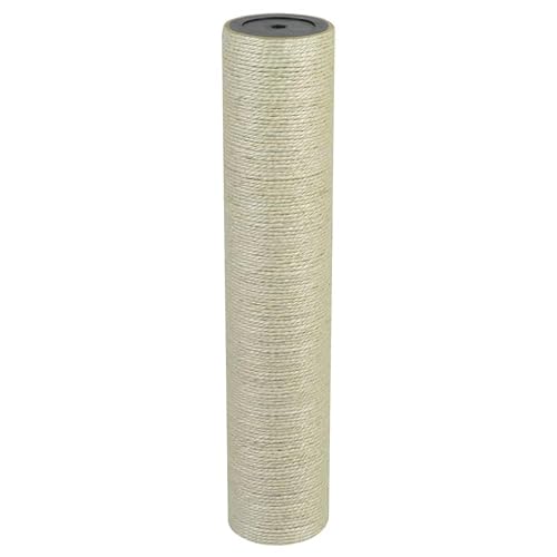 vidaXL Poste rascador para Gatos 8x40 cm 8 mm Beige