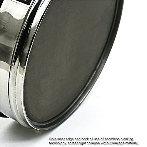 Testez Tamis de Laboratoire Sampling Inspection Pharmacopeia Tamis Standard Tous 304 Sus Sieve Diam.Apertuture de 20 cm 400 Mesh 0.0385 mm