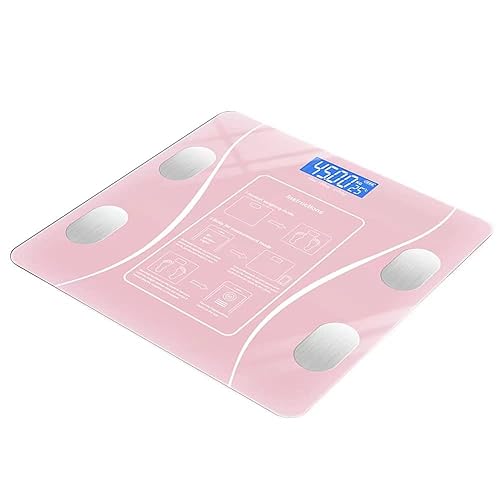 Miniatura 5 de Báscula para peso corporal, báscula de grasa corporal, báscula de baño inteligente Bluetooth y báscula digital para control de grasa corporal y