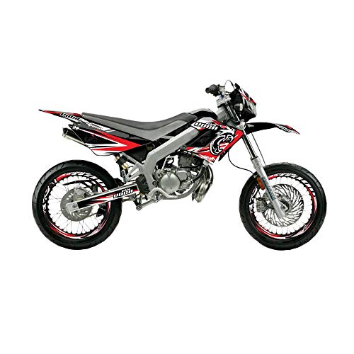 Kit déco VOCA Derbi 50 Senda DRD pour look run et rassemblements