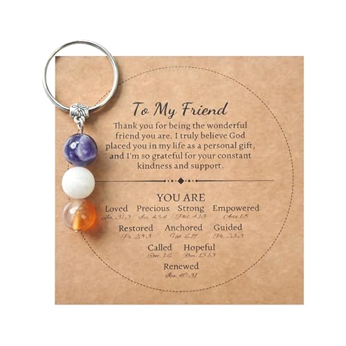 Prabcalique Keychain for Friends Key Chain Gifts Friendship Keychain for Women Key Ring Gift for Her
