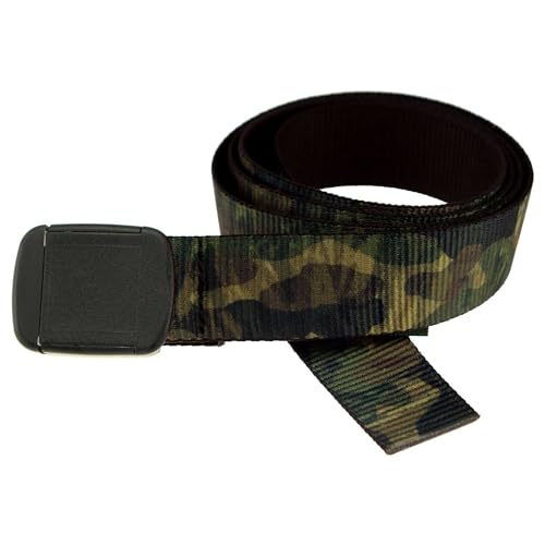 Thomas Bates Hunting Patterns Hiker Nylon Blend Web Belt