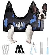 jenico Pet Dog Grooming Hammock Harness for Cats & Dogs - Dog Sling for Grooming - Dog Hammock Re...