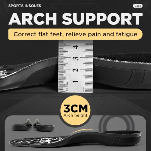 Image of XINIFOOT Silica Gel Sport Shoe Insoles for Men and Women, Spring Cushioning & Shock Absorption Inserts, Forefoot Massage Support, Plantar Fasciitis Relief, Athletic Comfort Insoles