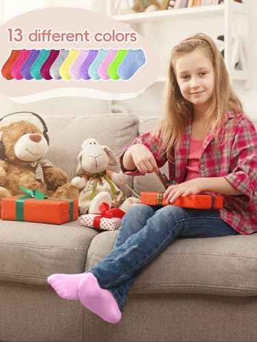 25 Pairs Toddler Socks Kids Low Cut Ankle Half Cushion Socks for Boys Girls 1-14 Years Old4