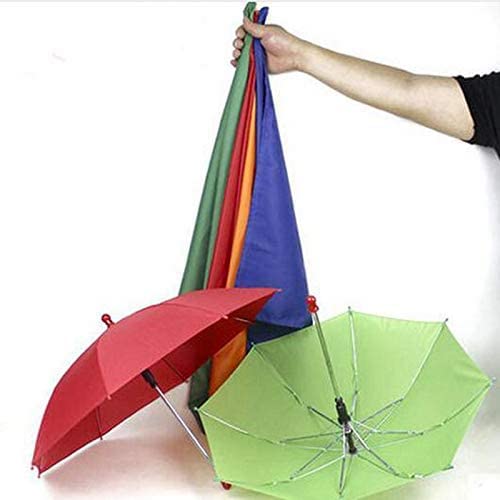 MOMOMAGE Sete a 4 Ombrelli Trucchi Magici 1 Set Sciarpe Mago Stage Illusione Gimmick Prop Divertente Mentalismo Giocattoli Classici