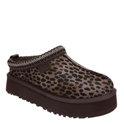 UGG Women's TAZZ Caspian Slipper, Burnt Cedar, 11