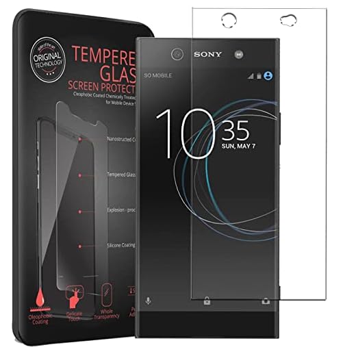 CoolGadget Display & Kamerafolie für Sony Xperia XA1 Ultra 2-in-1 Panzerglas Set, Front + Kameraglas, vollständiger Schutz, kompatibel mit Sony Xperia XA1 Ultra (6 Zoll)