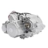 110CC Engine 4-Stroke 2-Valve Air-Cooled Engine Motor Electric Start Single Cylinder ATV Engine with CDI System Chain Driven Dirt Bike Engine