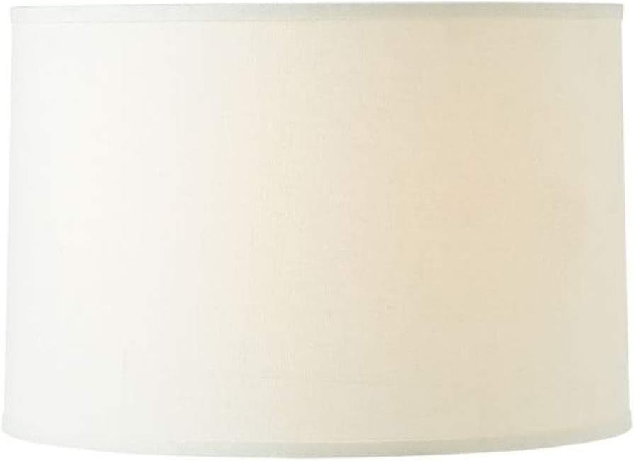 Jack of All Shades - Lamp Shade White Linen 18x18x10 - Drum