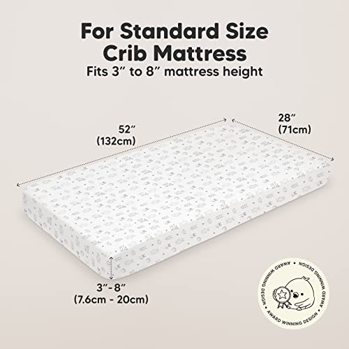 Keababies Organic Baby Swaddle Sleep Sacks And Jersey Fitted Crib Sheets For Boys And Girls Bundle - Infant Swaddle Sleep Sacks (Cloud) - Crib Mattress Sheet (Woodland) #TOP5