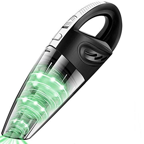 Huhn Mini Staubsauger Handheld Schnurlos Auto Handstaubsauger Drahtlos wiederaufladbar 120W Power Wet Dry Dual-Use Haushaltsreiniger USB, EU