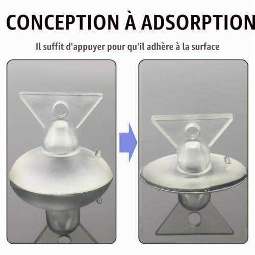 JTMKYO Lot de 12 ventouses en verre GU10/GZ10 pour retirer les ampoules (noir, transparent) – vue 4