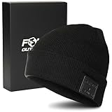 Winter Warmth & Wireless Freedom. Stay warm while streaming music or taking hands-free calls with the Foxelli Bluetooth beanie hat. The soft knit design fits comfortably even under a helmet, while built-in speakers and mic deliver clear sound for pod...