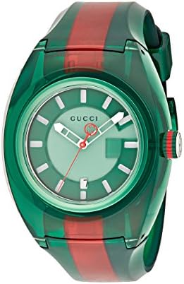 Gucci Quartz Stainless Steel and Rubber 