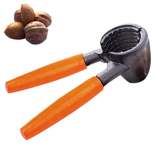 Nut Cracker® | Robuster Nussknacker aus Aluminium und Holz | Öffnet...