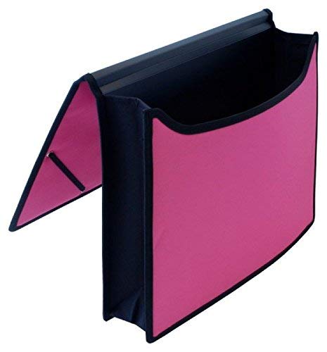 Dokumentenmappe Soft Touch A4 Nylon/PP himbeer/schwarz