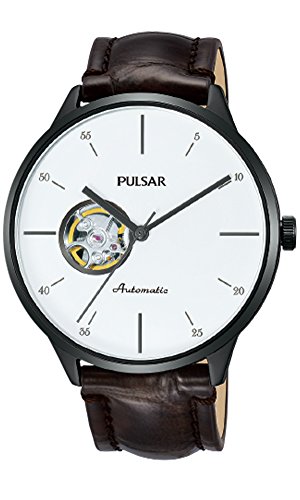 Preisvergleich Produktbild Pulsar Business Herren Uhr analog Automatik mit Leder Armband PU7025X1