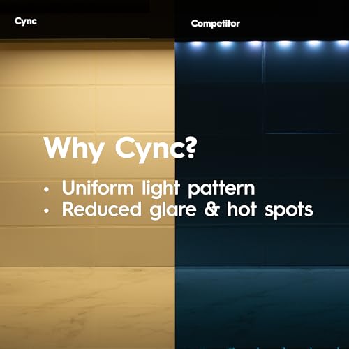 Image of Cync GE Reveal HD+ Smart LED Under Cabinet Light Bar, 24in