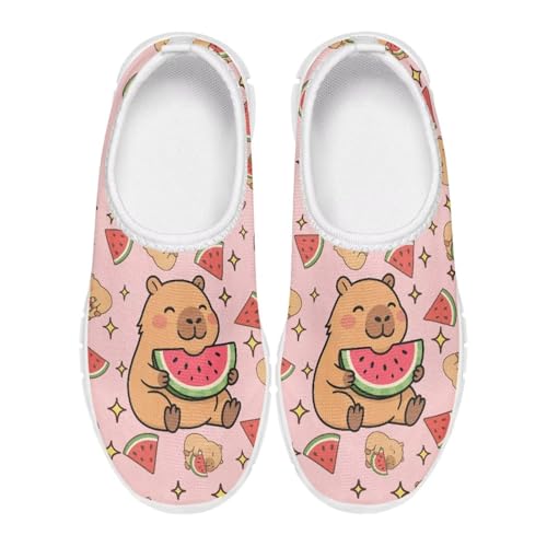 Capybara Sneakers Boys Girls Cartoon Shoes Kids Slip on Walking Shoes Lightweight Sneakers for Tennis Running Fitness4