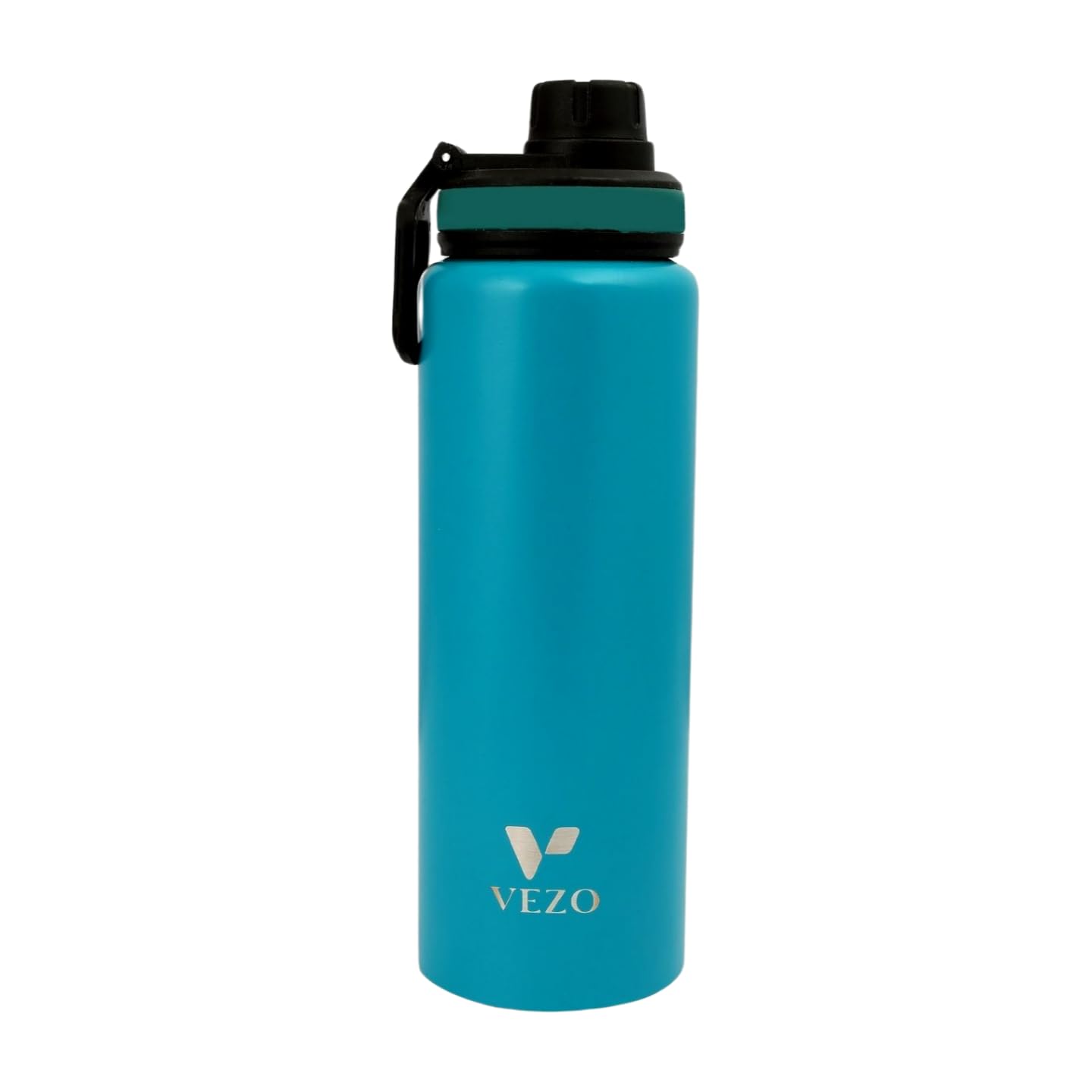 VEZO Vortex Pro Water Bottle 1 Litre I Stainless Steel Water Bottles With Sipper Cap For School, Office, Home, Gym, Travel - 1000 Ml Water Bottle, Turquoise Blue (B0D5Y9LG74) Amazon Price History, Amazon Price Tracker